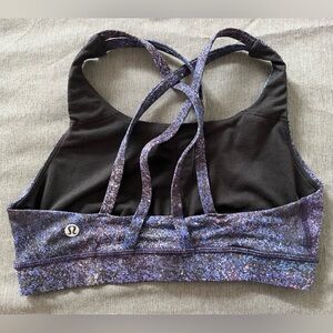 Lululemon Energy Sports Bra Polar Lights (Rare)